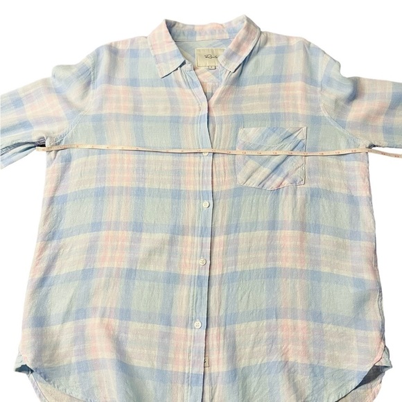RAILS WOMENS PLAID LING SLEEVE CHARLI SHIRT SIZE SMALL - Picture 7 of 12